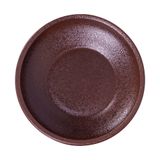  Terracotta - Round Bowl 20cm - Tô thấp 20cm tử sa phun kem 