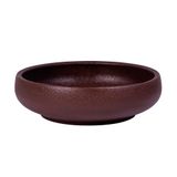  Terracotta - Round Bowl 34.5cm - Tô thấp 34.5cm tử sa phun kem 