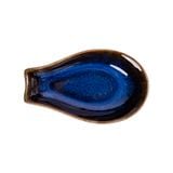  Saphir - Spoon Rest 8cm - Gác muỗng 8cm xanh viền nâu 