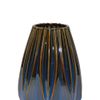  Décor - Vase 24cm - Bình hoa búp sen 24cm xanh viền nâu 