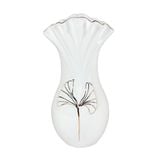  Vase 27.8cm - Bình hoa lá bạch quả 27.8cm bắt chỉ vàng 
