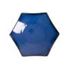Saphir - Hexagon Plate 18.5 x 16.5cm - Dĩa 6 cánh 18.5 x 16.5cm xanh viền nâu