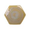 Avocado - Hexagon Plate 18.5 x 16.5cm - Dĩa 6 cánh 18.5 x 16.5cm xanh bơ