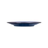  Saphir - Round Plate 14.5 x 2cm - Dĩa tròn 14.5 x 2cm xanh viền nâu 
