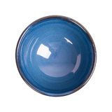  Saphir - Rice Bowl 11 x 6cm - Chén cơm 11 x 6cm xanh viền nâu 