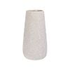 Vase_Bình hoa bầu sao nổi 23cm san hô kem