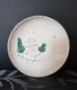 Blanche - Round Coup Plate 20cm - Dĩa ảo 20cm phun vẽ lá