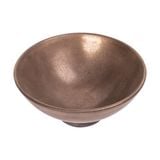  Ancient - Rice Bowl 12.5cm - Chén cơm loe 12.5cm nâu đồng 