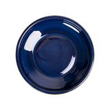  Saphir - Round Bowl 24cm - Tô thấp 24cm xanh viền nâu 