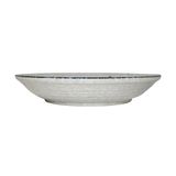  Blanche - Round Coup Plate 22.5 x 4cm - Dĩa ảo 22.5 x 4cm phun vẽ lá 