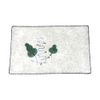 Blanche - Rectangular Plate 30 x 18 x 2cm - Dĩa chữ nhật 30 x 18 x 2cm phun vẽ lá
