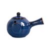 Saphir - Teapot 550ml - Bình trà 550ml xanh viền nâu
