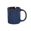 Saphir_Mug_Ca đứng 350ml xanh viền nâu