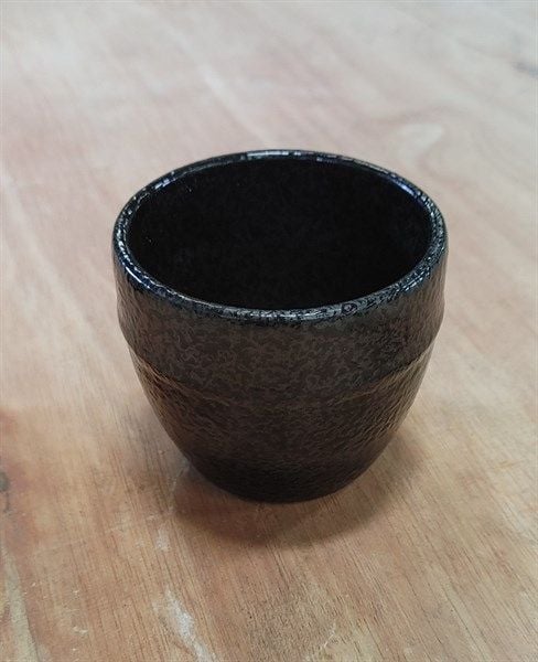  Noir - Tea Cup 140ml - Ly trà bầu 140ml đen không vệt 