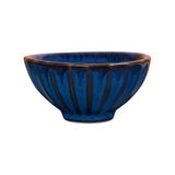  Saphir - Bowl 9.5 x 5cm - Chén 9.5 x 5cm xanh viền nâu 