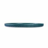  Lotus - Round Flat Plate 30cm - Dĩa tròn vành đứng 30cm xanh thiên phúc 