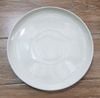 Cream - Round Plate 28cm - Dĩa tròn vành 28cm màu kem