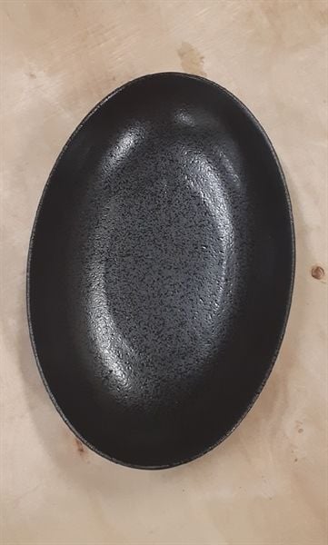  Noir - Oval Bowl 25 x 17cm - Tô oval 25 x 17cm đen không vệt 