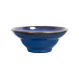 Saphir - Bowl 11cm - Bát chiết yêu 11cm xanh viền nâu 