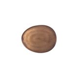  Ancient - Oval Chopstick Rest 5.5cm - Gác đũa oval tròn 5.5cm nâu đồng 
