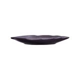  Noir - Leaf Plate 31 x 20cm - Dĩa chiếc lá 31 x 20cm đen có vệt 