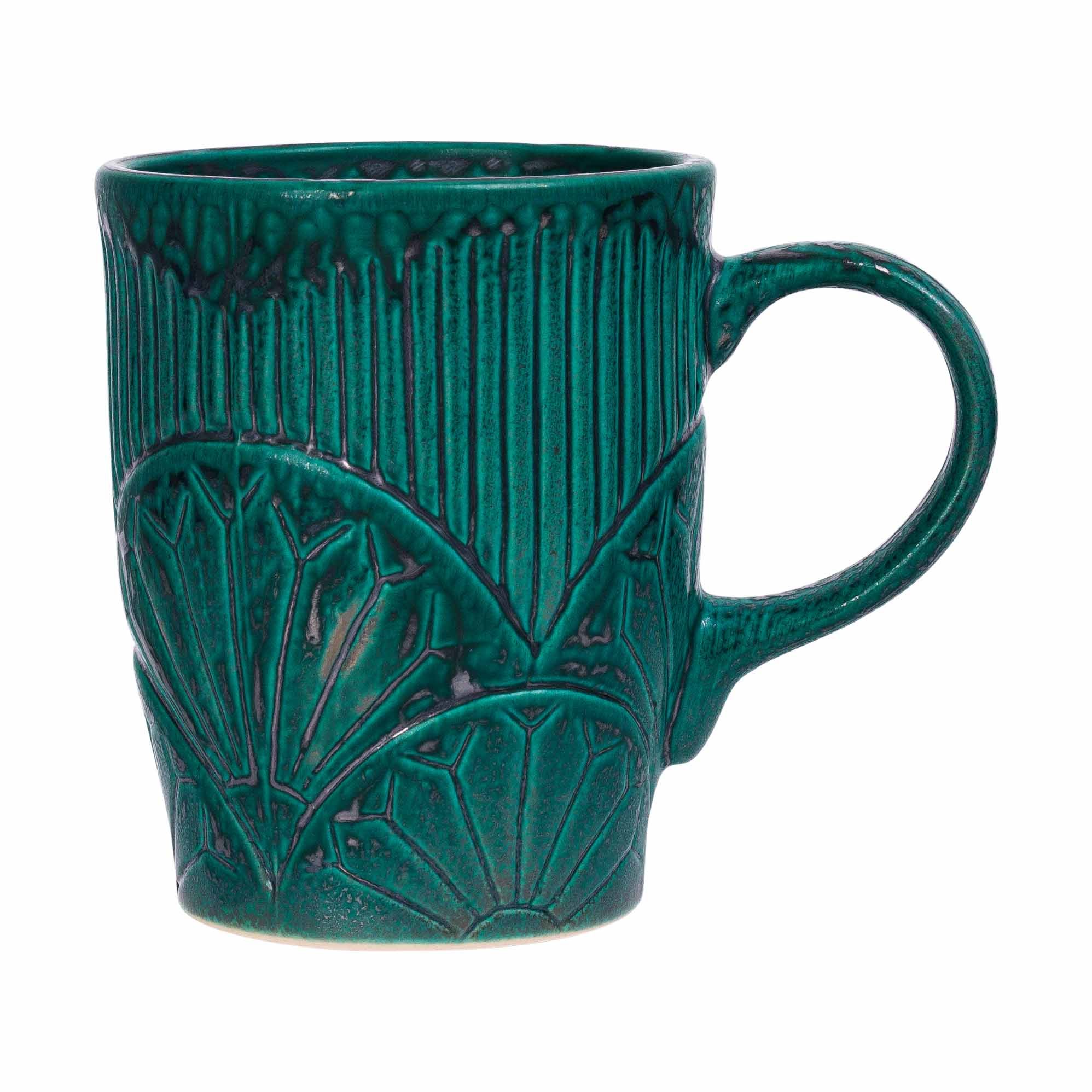  Lotus - Latte Mug 400ml - Ca latte sen 400ml xanh thiên phúc 