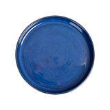  Saphir - Round Deep Plate 24 x 4.5cm - Khay tròn sâu 24 x 4.5cm xanh viền nâu 