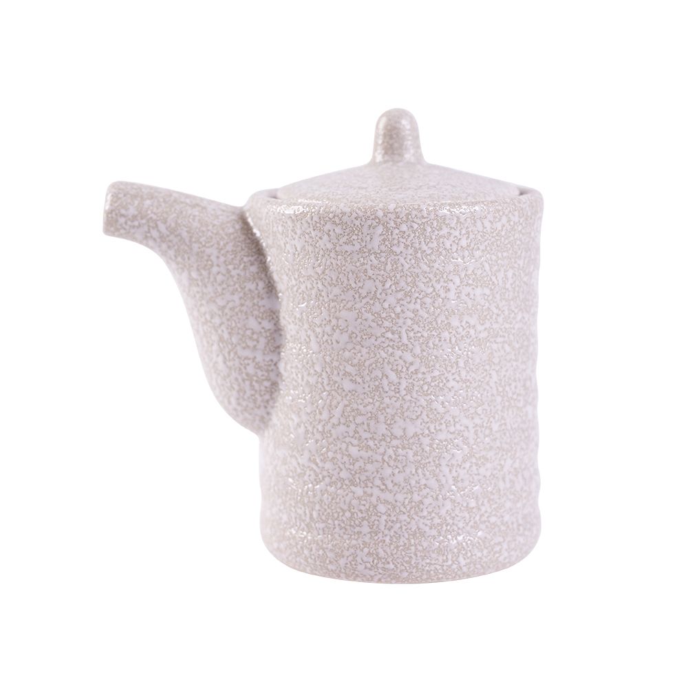  Blanche - Soy Sauce Pot w/ Lid 6.5 x 8cm - Bình tương có nắp 6.5 x 8cm lộc phát không vệt 