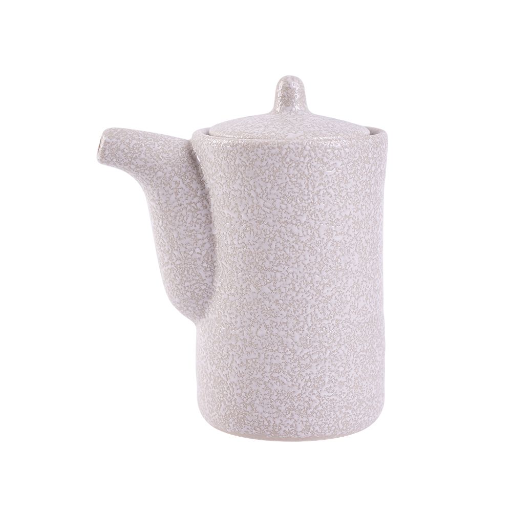  Blanche - Soy Sauce Pot w/ Lid 6.5 x 10cm - Bình tương có nắp 6.5 x 10cm lộc phát không vệt 