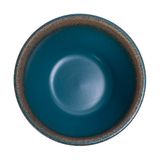  Aphrodite - Bowl 12 x 7cm - Chén 12 x 7cm xanh ngọc bích viền nâu (matte) 