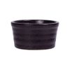 Noir - Sauce Dish 9 x 4.5cm - Chén sốt sọc tròn 9 x 4.5cm đen không vệt