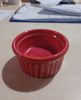Sauce Dish 9 x 4.5cm - Chén sốt sọc đứng 9 x 4.5cm màu đỏ