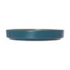  Aphrodite - Round Deep Plate 24 x 4.5cm - Khay tròn sâu 24 x 4.5cm xanh ngọc bích viền nâu (matte) 
