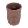  Cup 11 x 8.5cm - Ly xà bông 11 x 8.5cm nâu trổ (matte) 