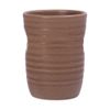  Cup 11 x 8.5cm - Ly xà bông 11 x 8.5cm nâu trổ (matte) 