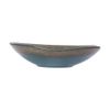 Aphrodite - Deep Plate 21cm - Dĩa sâu 21cm xanh ngọc bích viền nâu (matte)