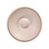  Beige - Bowl w/ Lid 17cm - Bát loe có nắp 17cm màu be (Sandy collection) 
