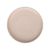  Beige - Round Coup Plate 23.5 x 2.5cm - Dĩa ảo 23.5 x 2.5cm màu be (Sandy collection) 
