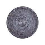  Universe - Show Plate 30.5cm - Dĩa bằng 30.5cm đen quẹt trắng 
