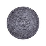  Universe - Show Plate 26cm - Dĩa bằng 26cm đen quẹt trắng 
