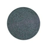  Lotus - Show Plate 26cm - Dĩa bằng 26cm xanh thiên phúc 