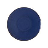  Saphir - Show Plate 30.5cm - Dĩa bằng 30.5cm xanh viền nâu 