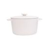 Blanche - Small Pot w/ Lid 26 x 11cm - Nồi nhỏ có nắp 26 x 11cm lộc phát không vệt