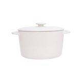  Blanche - Largr Pot w/ Lid 29.5 x 12cm - Nồi lớn có nắp 29.5 x 12cm lộc phát không vệt 