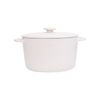 Blanche - Largr Pot w/ Lid 29.5 x 12cm - Nồi lớn có nắp 29.5 x 12cm lộc phát không vệt