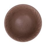  Cocoa - Rice Bowl 13 x 6.5cm - Chén cơm đan tre 13 x 6.5cm nâu trổ (matte) (Bamboo collection) 