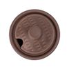  Cocoa - Condiment Pot w/ Lid 9 x 6cm - Hũ gia vị đan tre 9 x 6cm nâu trổ (matte) (Bamboo collection) 