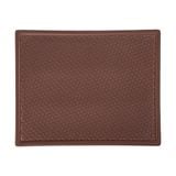  Cocoa - Rectangular Plate 24.5 x 19.5cm - Dĩa chữ nhật đan tre 24.5 x 19.5cm nâu trổ (matte) (Bamboo collection) 