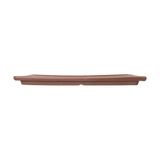  Cocoa - Rectangular Plate 29 x 23cm - Dĩa chữ nhật đan tre 29 x 23cm nâu trổ (matte) (Bamboo collection) 