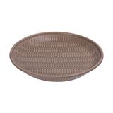  Cocoa - Deep Plate 26cm - Dĩa sâu đan tre 26cm nâu trổ (matte) (Bamboo collection) 